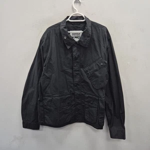 Barbour x YMC Dirt Gang Cargo Chore Casual Black Overshirt Shirt Jacket Size XXL - Picture 1 of 11