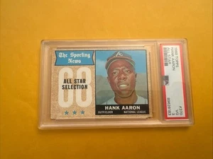 1968 Topps Hank Aaron #370 PSA 3 - Picture 1 of 1