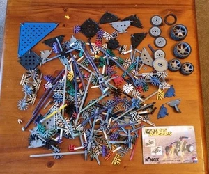 K'nex Mix Lot + Lightning Racer Instructions - Picture 1 of 8