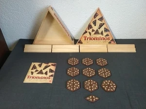 Triominos 45th Anniversary Holzkiste Schöne Edition Komplett Liv Angebot  - Bild 1 von 8