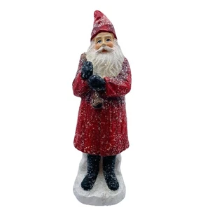 Zucker Belsnickel Weihnachtsmann Weihnachtsdeko Figur 6" groß - Bild 1 von 8