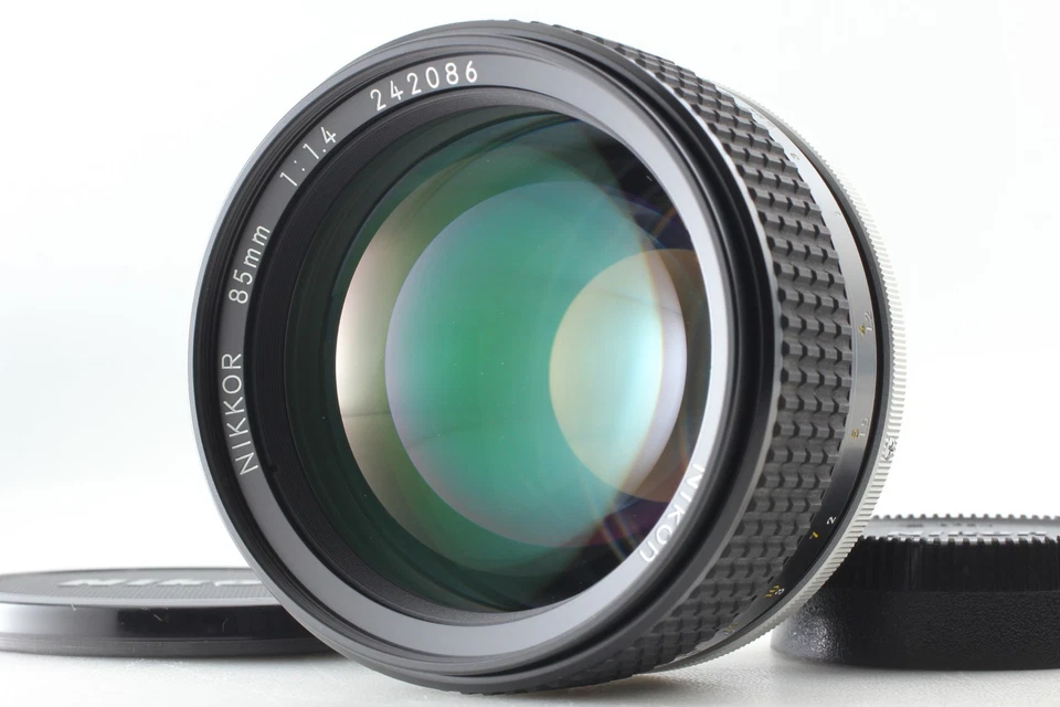 SIC S/N 242xxx [ Exc+5 ] Nikon Ais Ai-s Nikkor 85mm f/1.4 Portrait MF Lens JAPAN - Image 1 of 4