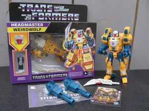Transformers Headmaster Walmart Retro Weirdwolf & Titans Return Wolfwire - Bild 1 von 16