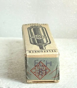 1  neue original verpackte Telefunken  Röhre ECH81 versiegelt - Bild 1 von 2