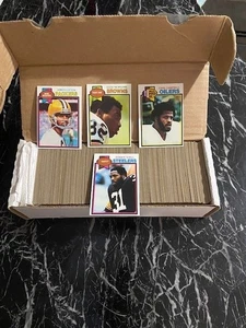 1979 Topps Football Complete Set 528 ct Earl Campbell RC Newsome RC - Bild 1 von 13