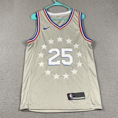 Camiseta deportiva Ben Simmons #25 Philadelphia 76ers Nike Swingman City talla 44 pequeña Foto 1 de 4
