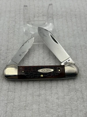 Case XX USA 1970's 2 Blade Canoe 62131 Pocket Knife (35) - Image 1 of 4
