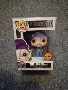 DC Batman 1989 Joker CHASE Funko Pop Figure Film Jack Nicholson New + Protector - Picture 1 of 1