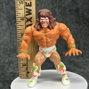 Vintage 1991 WWE Ultimate Warrior Action Figure Series 2 AS-IS See Fingers - Picture 1 of 9