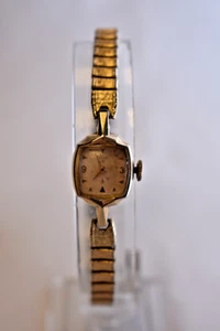 Vintage Ladies Elgin 832 19j RUNS! crystal is scuffed up - Bild 1 von 6