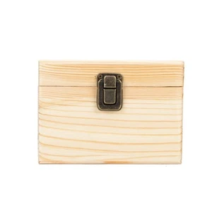 Wooden Box Souvenir Bridesmaid Wedding Party Proposal Boxes Bridal - Picture 1 of 12