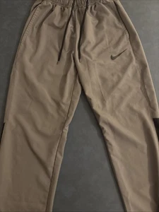 Nike Pants Youth Boys Small Gray Dri-Fit Athleticwear Drawstring/Pockets - Picture 1 of 5
