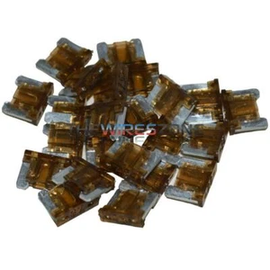 The Install Bay ATMLP7.5-25 Black 7.5 Amp Mini Low Profile Fuse (25/pack) 7.5A - Picture 1 of 1