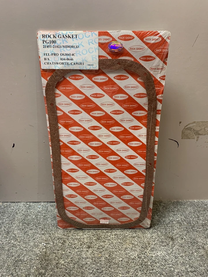 Nueva junta del cárter de aceite del motor DNJ PG100 se adapta a los vehículos enumerados en la tabla a continuación Foto 1 de 4