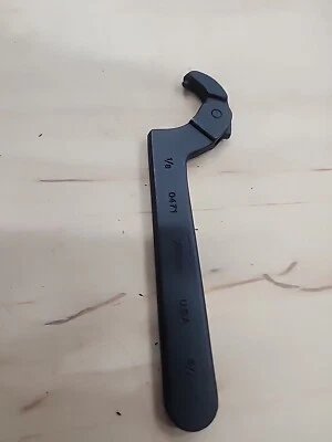 Martin Tools Adjustable Pin Spanner Wrenche 3/4 2 Inches Opening, 1/8 Inch Pin