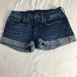 BlankNYC Shorts Junior Größe 25 aufrollbare Distressed Jeans - Bild 1 von 6