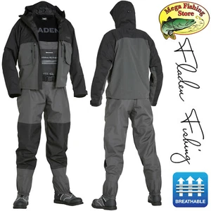 Combinaison Fladen Maxximus / Wat Combo - pantalon wathose veste watchaussures - respirant - Photo 1/12