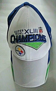 NFL Super Bowl XLIII Pittsburgh Steelers Reebok Onfield Flexfit Ball cap -new - Picture 1 of 6