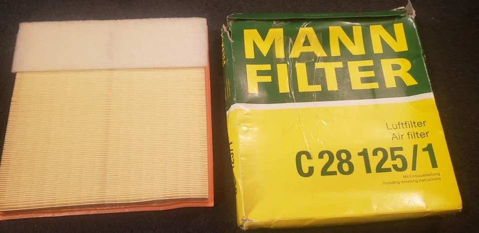 Filtro de aire MANN-FILTRO BMW 535i 640i 2011-2012 C28125/1 | C 28 125/1 Foto 1 de 1