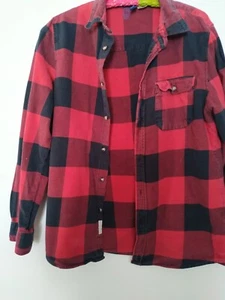 Karo Holzfällerhemd rot schwarz Größe S H&M Jungen - Bild 1 von 3
