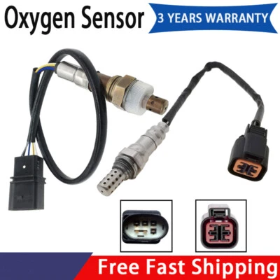 Sensor de oxigênio 2 peças upstream + downstream para 2003-2008 2009 Hyundai Elantra 2.0L L4 - Imagem 1 de 4
