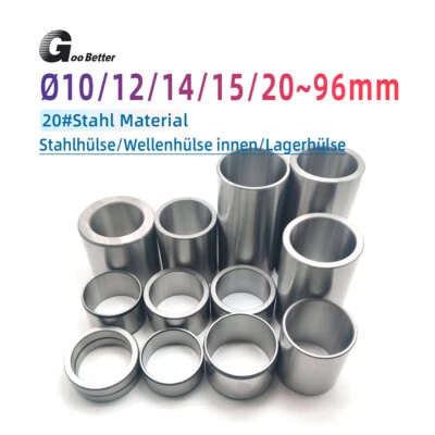 Distanzhülse 20# Stahl Abstandshalter Abstandshülse Metallhülsen Hülsen Buchse - Bild 1 von 4