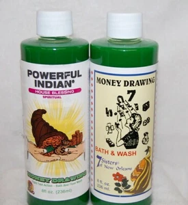 Money Drawing Bath & Floor 8oz, (1) Abundance, Good Fortune Santeria, Hoodoo - Picture 1 of 4