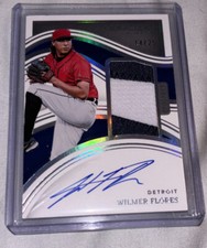 2023 Panini Immaculate Prospect RPA#20 Wilmer Flores Rc Patch Auto # 14/25