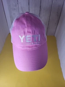 New YETI Pink Baseball Hat Cap With Mesh Back  - Picture 1 of 8