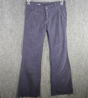Adriano Goldschmied Womens Sz 26R Blue Corduroy Everett Trouser Pant - Image 1 of 4