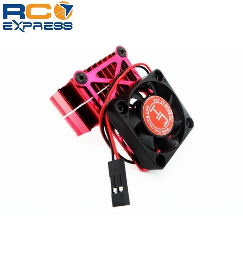 Hot Racing Mh550te02 Red Multi Mount Fan Cool Heat Sink 36mm Motor 2wd Slash