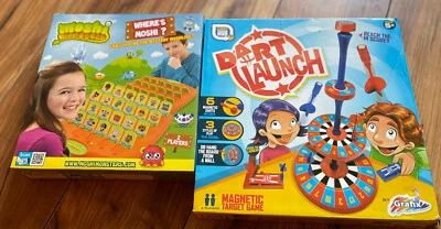 2 Childrens Games - Moshi Monsters: Where's Moshi? & Dart Launch - Freepost - Image 1 of 4
