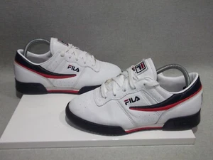 Fila Original Fitness 3VF80105-150 Blanco Rojo Azul Marino Zapatos Informales Tenis Talla 6 - Imagen 1 de 11