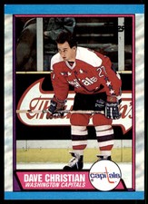 1989-90 Topps Dave Christian Hockey Cards #159