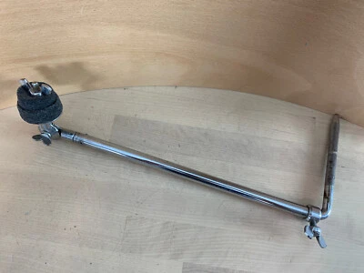 LUDWIG 60s Vtg CYMBAL L-ARM Holder Part Early Version Telescoping Transition Era - Image 1 of 4