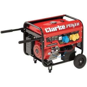 CLARKE PG6500ADVES - EURO 5 5.5kVA (230V/110V) Dual Volt Petrol Generator - Picture 1 of 4