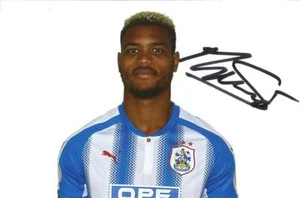 HUDDERSFIELD: STEVE MOUNIE SIGNED 6x4 2017/2018 PORTRAIT PHOTO+COA - Picture 1 of 1