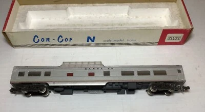Vintage Con cor (Kato) N Scale #4062 Santa Fe Dome Passenger Car - Image 1 of 4