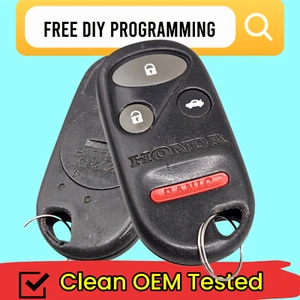 Clean OEM 2002 2003 2004 Honda CRV Transmitter - 4 Button Key Fob OUCG8D-344H-A - Picture 1 of 9