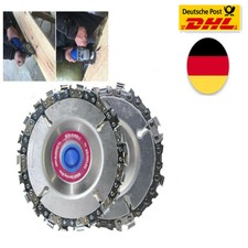 Winkelschleifer Kettenscheibe Holzbearbeitung Kettensägeblatt Schlitzsäge DEEE