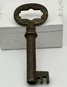 ~ 2,5 Zoll antiker verzierter Design Skelett Schlüssel - Bild 1 von 4