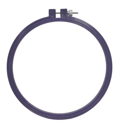Purple Susan Bates Hoop-La Embroidery Hoop 6 Inch - Image 1 of 3