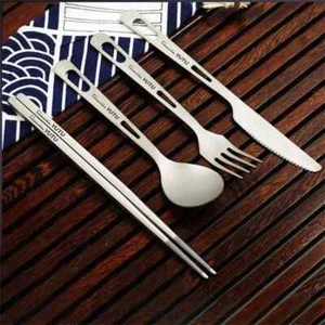 Tableware Set Household Travel Camping Portable Set - Picture 1 of 28