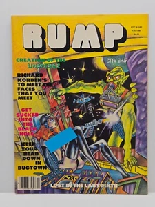 Revista Rump, otoño de 1980, revista Underground Comix RARA - fina/muy fina - Imagen 1 de 4