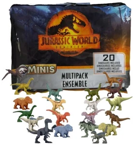 Jurassic World Dominion 20 Minis Dinosaur Multipack Tyrannosaurus Rex and More - Picture 1 of 3