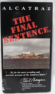 Alcatraz: The Final Sentence (VHS Tape, 1988 Huckleberry) Rare Documentary Film - Foto 1 di 7
