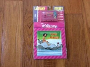 LE FIABE DISNEY - Il libro della Giungla LIBRO ILLUSTRATO + MUSICASSETTA nuovo - Foto 1 di 5