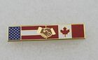 Us Canadian Flag Police Citation Bar Undress Merit Award Commendation Bar Pin