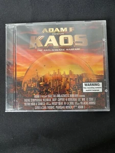 Adam F Presents Kaos The Anti-Acoustic Warfare CD Guru LL Cool J Redman Rare CD - Picture 1 of 8