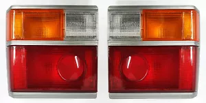*NEW* TAIL LIGHT BACK LAMP SUIT TOYOTA COASTER BUS 20/30 SERIES 1982- 1993 PAIR - Picture 1 of 4